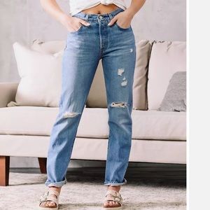 Levi’s 501 Original High Rise Straight Leg